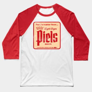 Piels Beer ---- Vintage Label Beer Lover Gift Baseball T-Shirt